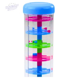 Tuba Sensoryczna Deszczownica Grzechotka Kolorowe Kulki 20cm