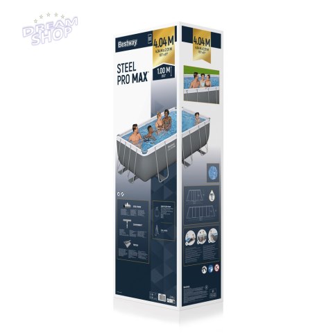 Basen Stelażowy 404 x 201 x 100 cm Bestway 56442