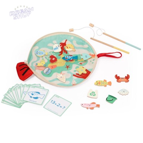 CLASSIC WORLD Edukacyjna Gra Łowienie Rybek na Magnes z Kartami do Nauki Liczenia CLASSIC WORLD Edukacyjna Gra Łowienie Rybek na Magnes z Kartami do Nauki Liczenia