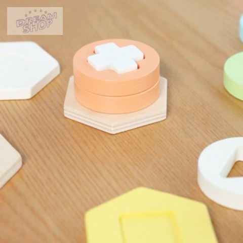 CLASSIC WORLD Sorter Montessori Kształtów i Kolorów Układanka Wieża CLASSIC WORLD Sorter Montessori Kształtów i Kolorów Układanka Wieża