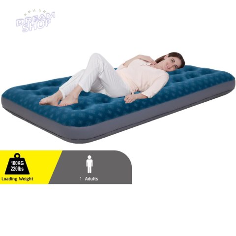 MATERAC FLOKOWANY 1-OSOBOWY Z NADRUKIEM 3D 191x73x22CM 24501 MATERAC FLOKOWANY 1-OSOBOWY Z NADRUKIEM 3D 191x73x22CM 24501
