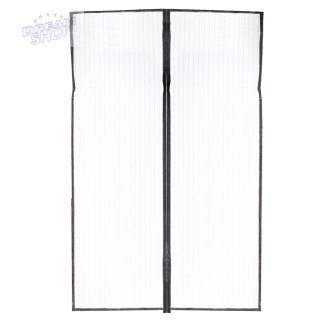 Moskitiera siatka magnetyczna LUARO na drzwi solidna mocny magnes 160x230cm