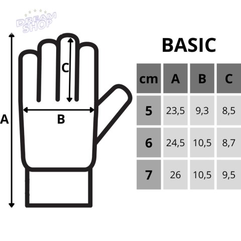 RĘKAWICE BRAMKARSKIE ENERO BASIC R.6 RĘKAWICE BRAMKARSKIE ENERO BASIC R.6