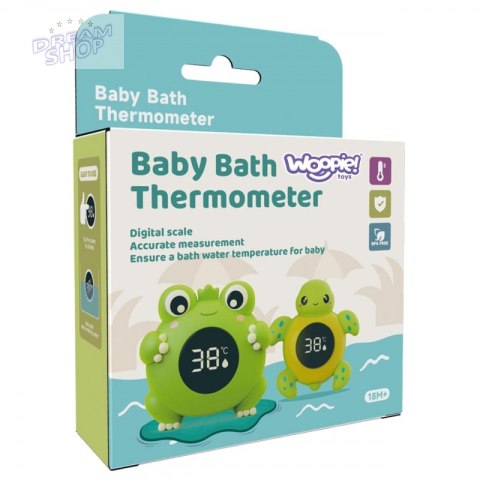 WOOPIE Termometr do Kąpieli 2w1 Mierzenia Temperatury Wody i Pomieszczenia Żółwik WOOPIE Termometr do Kąpieli 2w1 Mierzenia Temperatury Wody i Pomieszczenia Żółwik