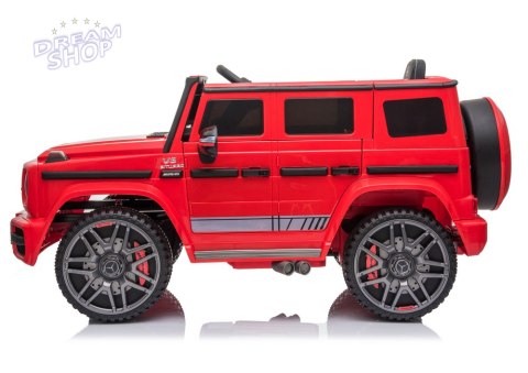 Auto na akumulator Mercedes G63 Czerwony BBH-0003 EZ Auto na akumulator Mercedes G63 Czerwony BBH-0003 EZ