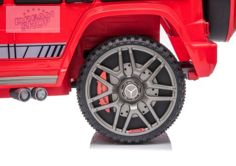 Auto na akumulator Mercedes G63 Czerwony BBH-0003 EZ Auto na akumulator Mercedes G63 Czerwony BBH-0003 EZ