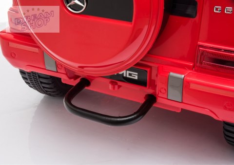 Auto na akumulator Mercedes G63 Czerwony BBH-0003 EZ Auto na akumulator Mercedes G63 Czerwony BBH-0003 EZ