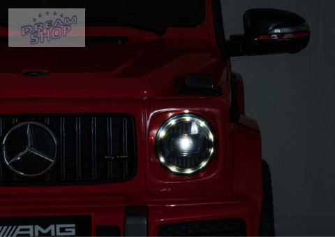 Auto na akumulator Mercedes G63 Czerwony BBH-0003 EZ Auto na akumulator Mercedes G63 Czerwony BBH-0003 EZ