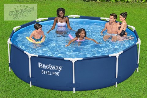 Basen Ogrodowy Stelażowy 305 x 76 cm Bestway 56677 Basen Ogrodowy Stelażowy 305 x 76 cm Bestway 56677