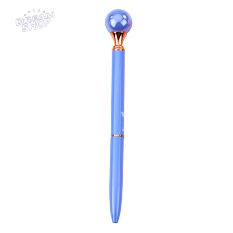 Długopis Z Dużą Perłą Obrotowy Mechanizm Niebieski Tusz 1.0mm Mix Długopis Z Dużą Perłą Obrotowy Mechanizm Niebieski Tusz 1.0mm Mix