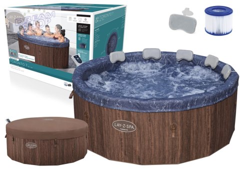 Dmuchane Spa Z Hydromasażem 7-osobowe Bestway 6001W