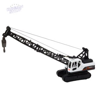 Dźwig Gąsienicowy Budowlany Obrót 360° Ruchomy Hak Biały