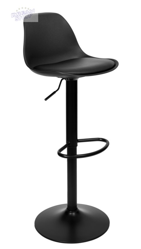 Krzesło barowe KB-RICA BLACK czarne Krzesło barowe KB-RICA BLACK czarne