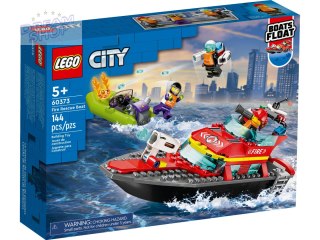 LEGO(R) CITY 60373 Łódź strażacka