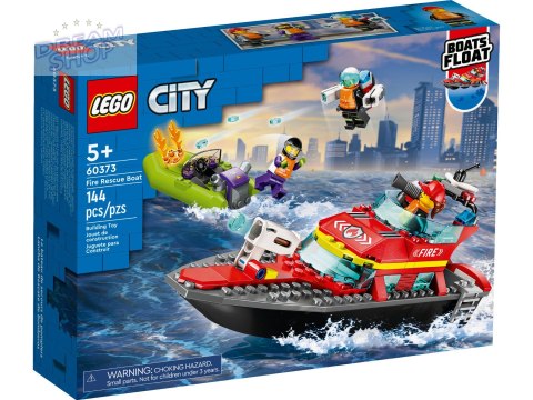LEGO(R) CITY 60373 Łódź strażacka