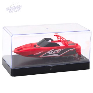 Łódź Motorówka Zdalnie Sterowana RC Biało-Czerwona 15cm