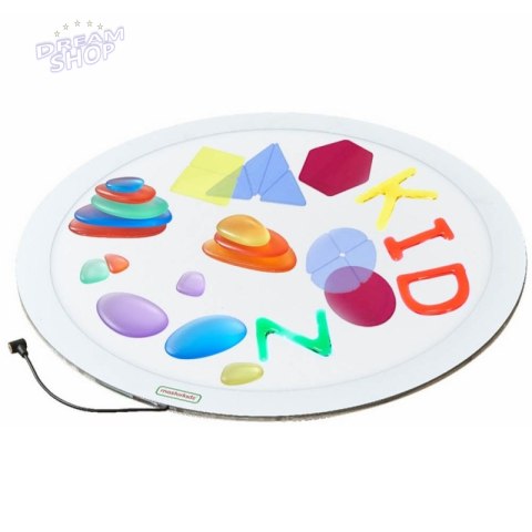 MASTERKIDZ Okrągły Panel Świetlny LED Kolorowy + Zestaw Akcesoriów MASTERKIDZ Okrągły Panel Świetlny LED Kolorowy + Zestaw Akcesoriów