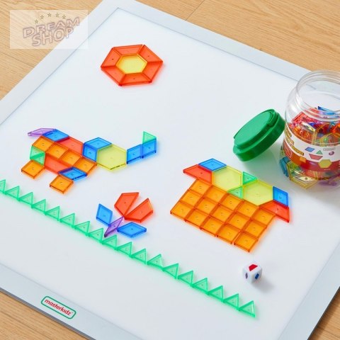 MASTERKIDZ Panel Skrzynia LED Sensoryczna + Klocki Montessori Mozaika 140 el. MASTERKIDZ Panel Skrzynia LED Sensoryczna + Klocki Montessori Mozaika 140 el.