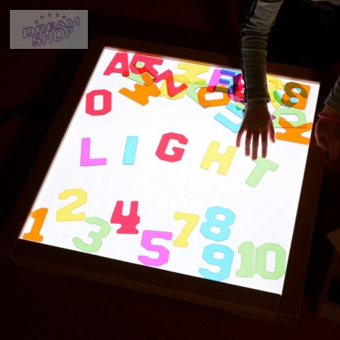 MASTERKIDZ Panel Świetlny LED Zmiana kolorów Pilotem + Klocki Montessori Mozaika 140 el. MASTERKIDZ Panel Świetlny LED Zmiana kolorów Pilotem + Klocki Montessori Mozaika 140 el.