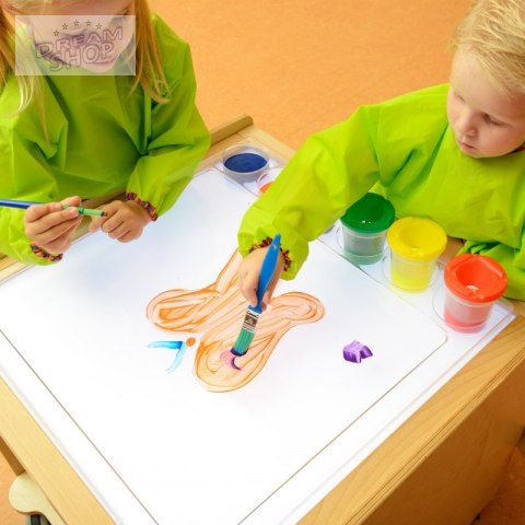 MASTERKIDZ Rama Sensoryczna - Panel LED + Przezroczysta Taca Do Malowania