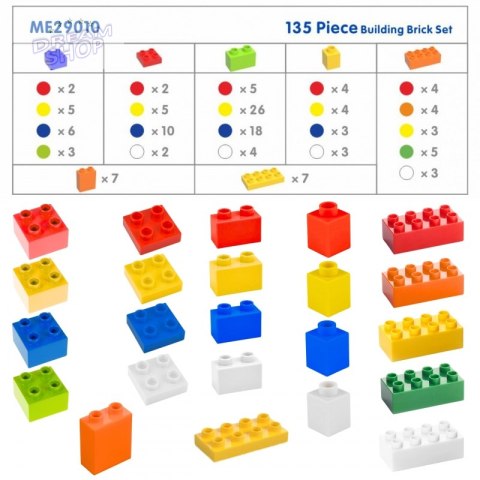 MASTERKIDZ Zestaw Klocków Konstrukcyjnych STEM 135 el. z Nakładką na Panel 4 szt. MASTERKIDZ Zestaw Klocków Konstrukcyjnych STEM 135 el. z Nakładką na Panel 4 szt.