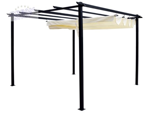 PERGOLA ogrodowa Para Sole ESTIVO 3x3x2,4m Wodoodporne zadaszenie SP0835 PERGOLA ogrodowa Para Sole ESTIVO 3x3x2,4m Wodoodporne zadaszenie SP0835