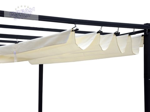 PERGOLA ogrodowa Para Sole ESTIVO 3x3x2,4m Wodoodporne zadaszenie SP0835 PERGOLA ogrodowa Para Sole ESTIVO 3x3x2,4m Wodoodporne zadaszenie SP0835