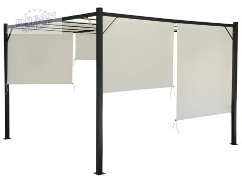 PERGOLA ogrodowa Para Sole ZONA 3x3x2m Wodoodporne zadaszenie ROLETY SP0836 PERGOLA ogrodowa Para Sole ZONA 3x3x2m Wodoodporne zadaszenie ROLETY SP0836