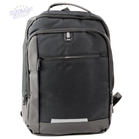 Plecak Biznesowy USB Kieszeń Na Laptopa Czarny 16L 45cm Plecak Biznesowy USB Kieszeń Na Laptopa Czarny 16L 45cm