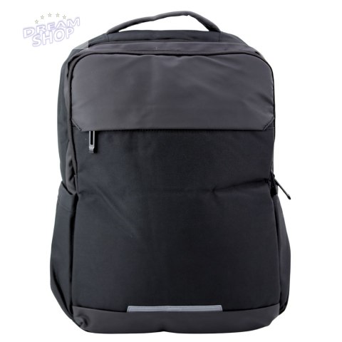 Plecak Miejski Biznesowy USB Kieszeń na Laptopa Czarny 16L 45cm Plecak Miejski Biznesowy USB Kieszeń na Laptopa Czarny 16L 45cm