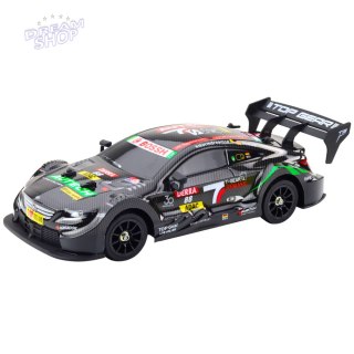 Samochód Wyścigowy Auto Do Driftu RC Czarny Karbon 30km/h 1:16