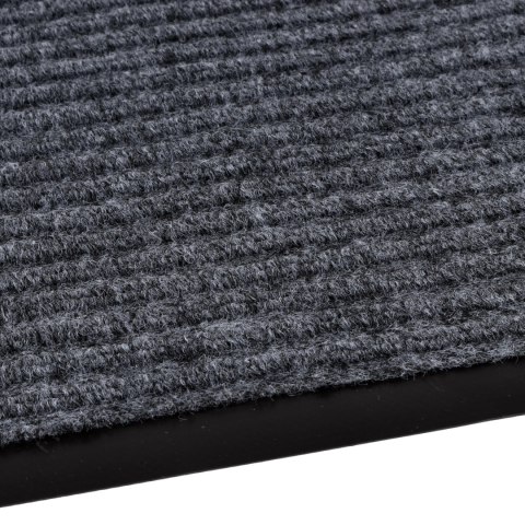 Wycieraczka wejściowa 40x60 cm SEILA szara zestaw 2 sztuk
