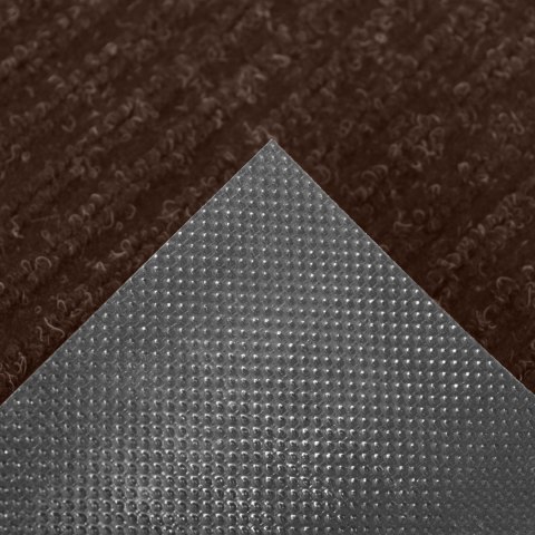 Wycieraczka wejściowa pod drzwi 40x60 cm SEILA brązowa