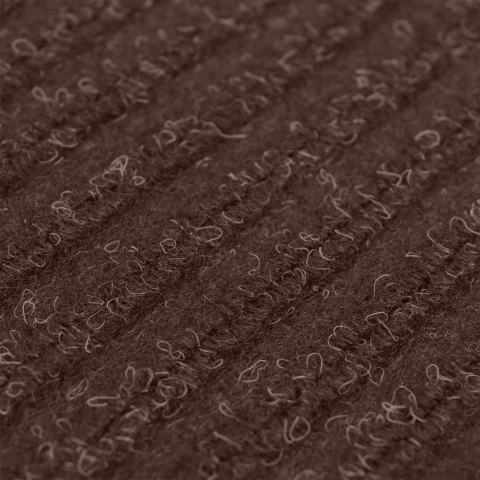 Wycieraczka wejściowa pod drzwi 40x60 cm SEILA brązowa