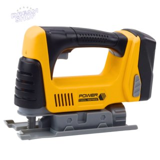 Wyrzynarka Dla Dzieci Na Baterie Światło LED Żółta