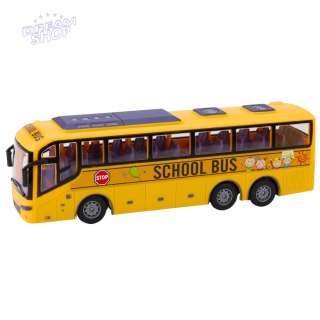 Autobus Zdalnie Sterowany RC Szkolny 1:30 Światła Żółty