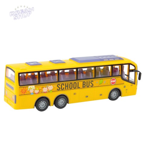 Autobus Zdalnie Sterowany RC Szkolny 1:30 Światła Żółty Autobus Zdalnie Sterowany RC Szkolny 1:30 Światła Żółty