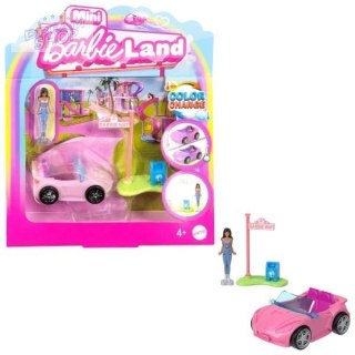 Barbie Mini BarbieLand Kabriolet i minilalka