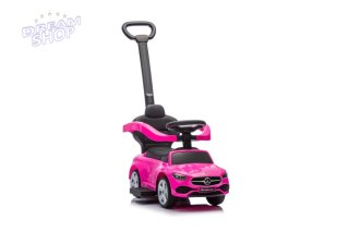 Jeździk z Pchaczem Mercedes 3w1 Różowy