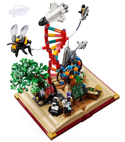 LEGO 21355 Ewolucja Przedmiotow scislych
