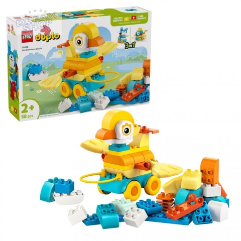 LEGO(R) DUPLO 10448 3w1 zwierzątka na kółkach LEGO(R) DUPLO 10448 3w1 zwierzątka na kółkach