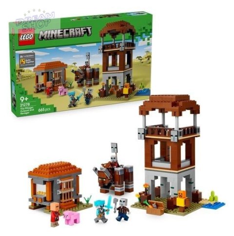 LEGO(R) MINECRAFT 21278 Kryjówka rozbójników LEGO(R) MINECRAFT 21278 Kryjówka rozbójników