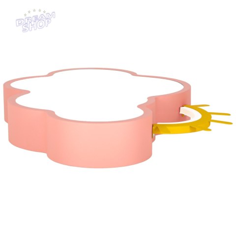 Lampa LED sufitowa plafon do pokoju dziecięcego ściemniana LUMELA + pilot chmurka różowa Lampa LED sufitowa plafon do pokoju dziecięcego ściemniana LUMELA + pilot chmurka różowa