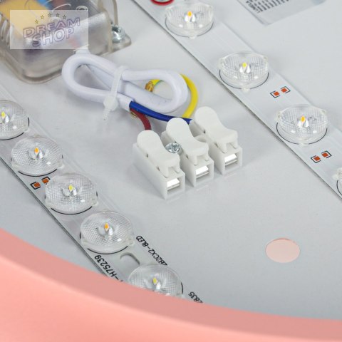 Lampa LED sufitowa plafon do pokoju dziecięcego ściemniana LUMELA + pilot króliczek Lampa LED sufitowa plafon do pokoju dziecięcego ściemniana LUMELA + pilot króliczek