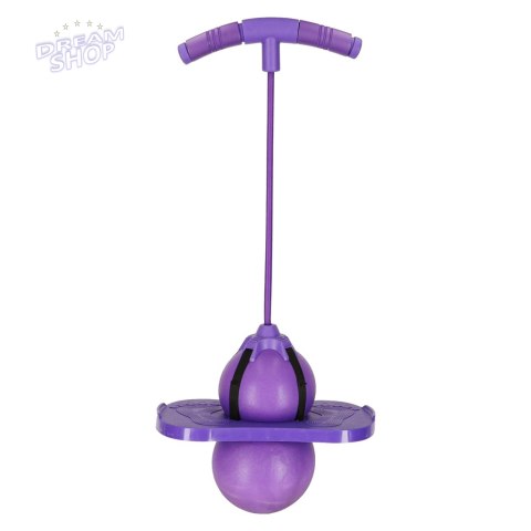 Skoczek dla dzieci pogo równowaga jumper fioletowy