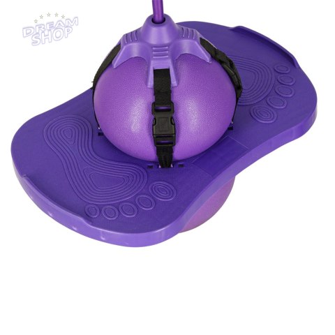 Skoczek dla dzieci pogo równowaga jumper fioletowy