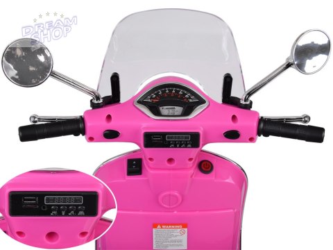 Skuter elektryczny na akumulator VESPA GTS Super dla dziecka PA0333 RO Skuter elektryczny na akumulator VESPA GTS Super dla dziecka PA0333 RO