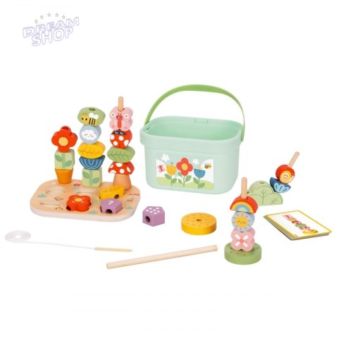 TOOKY TOY Box Edukacyjny 5 w1 Magiczny Ogród Montessori TOOKY TOY Box Edukacyjny 5 w1 Magiczny Ogród Montessori