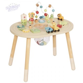 TOOKY TOY Drewniany Stolik Aktywności Safari