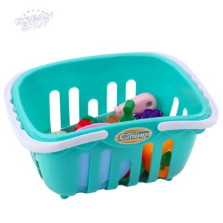 Zestaw Owoce Do Krojenia Na Rzep Talerzyki Nóż Koszyk